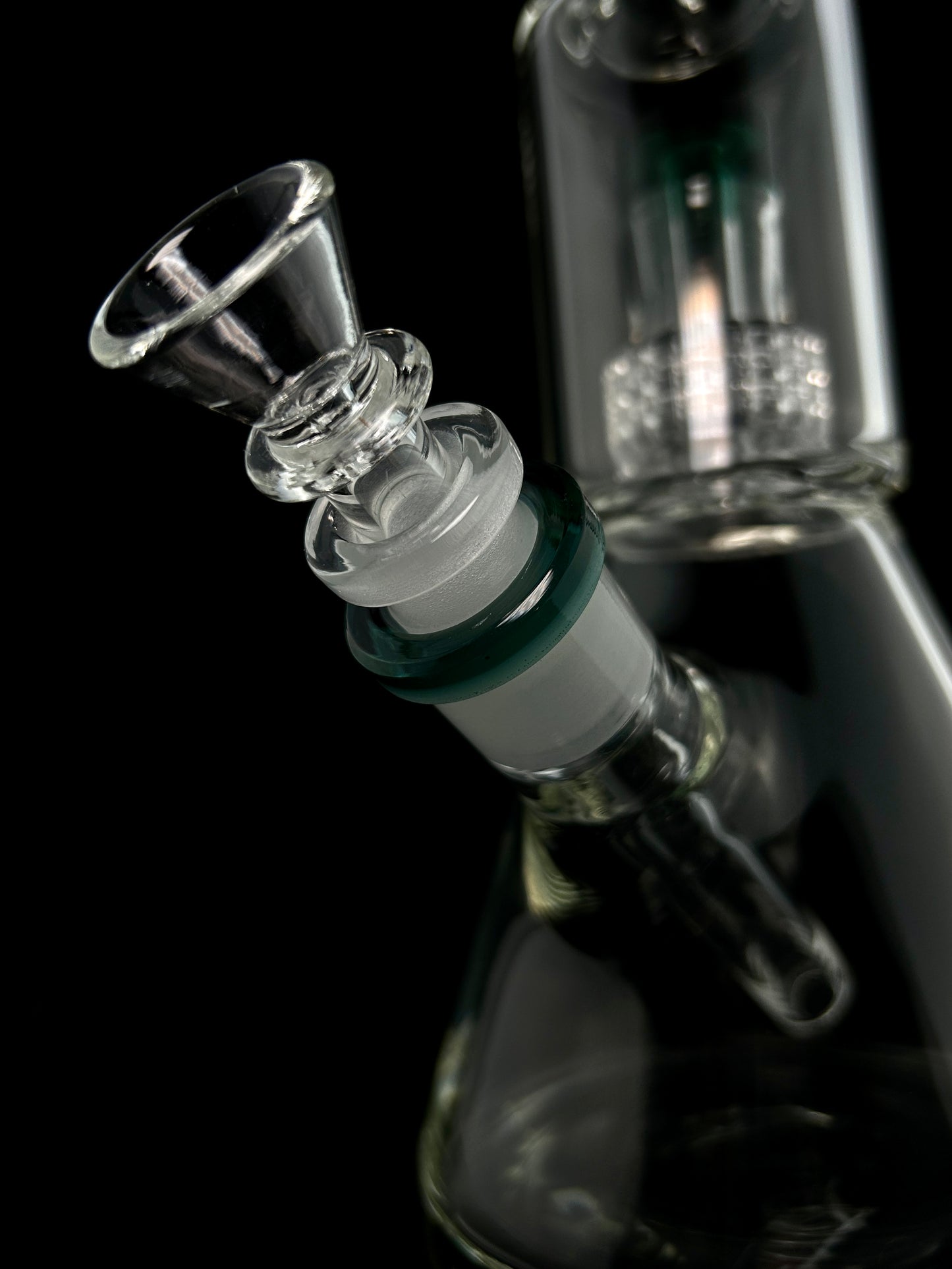 12" Beaker with Grid Perc Two Chamber Tube