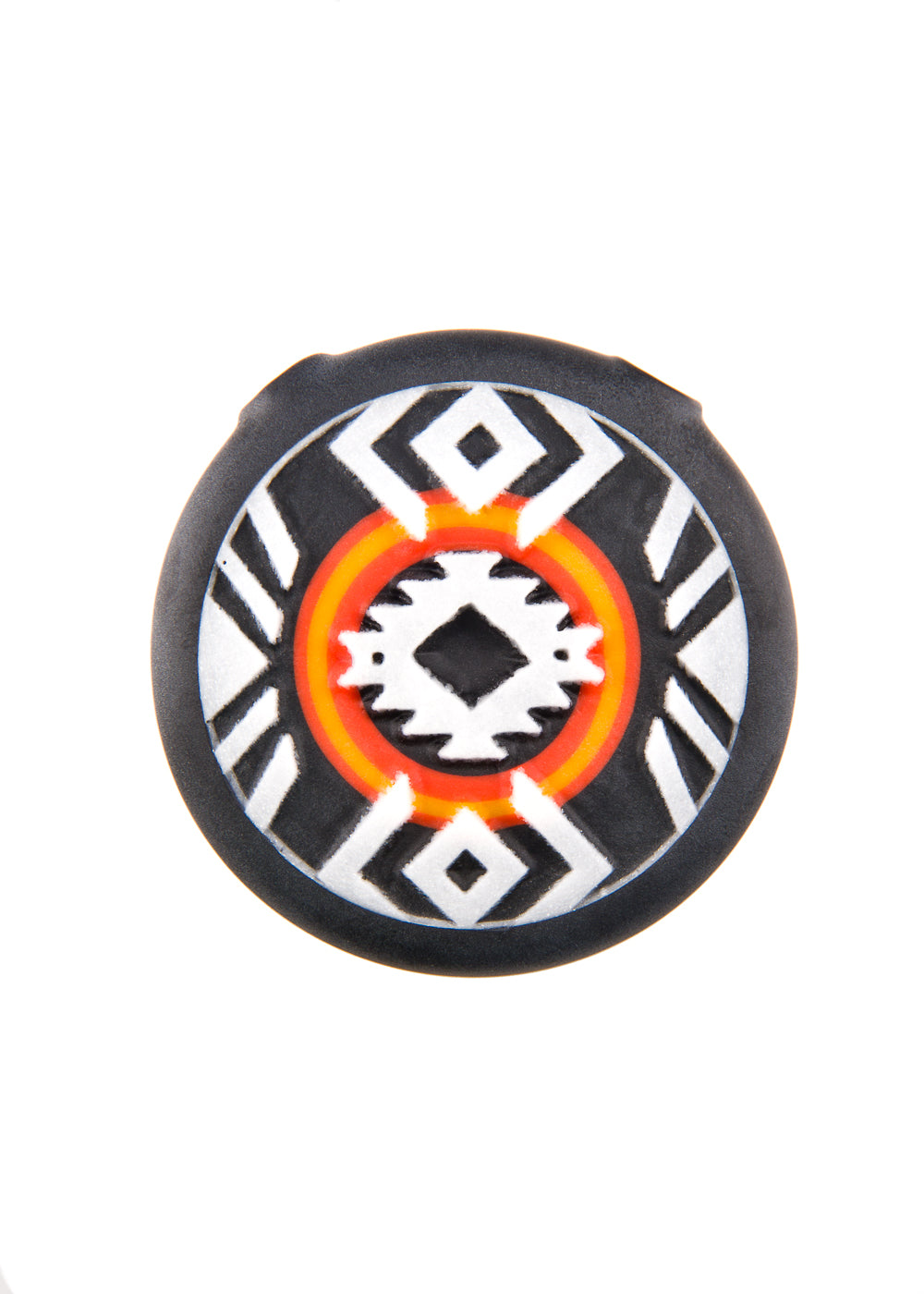 Carved Disc Pendant by Amani Summerday