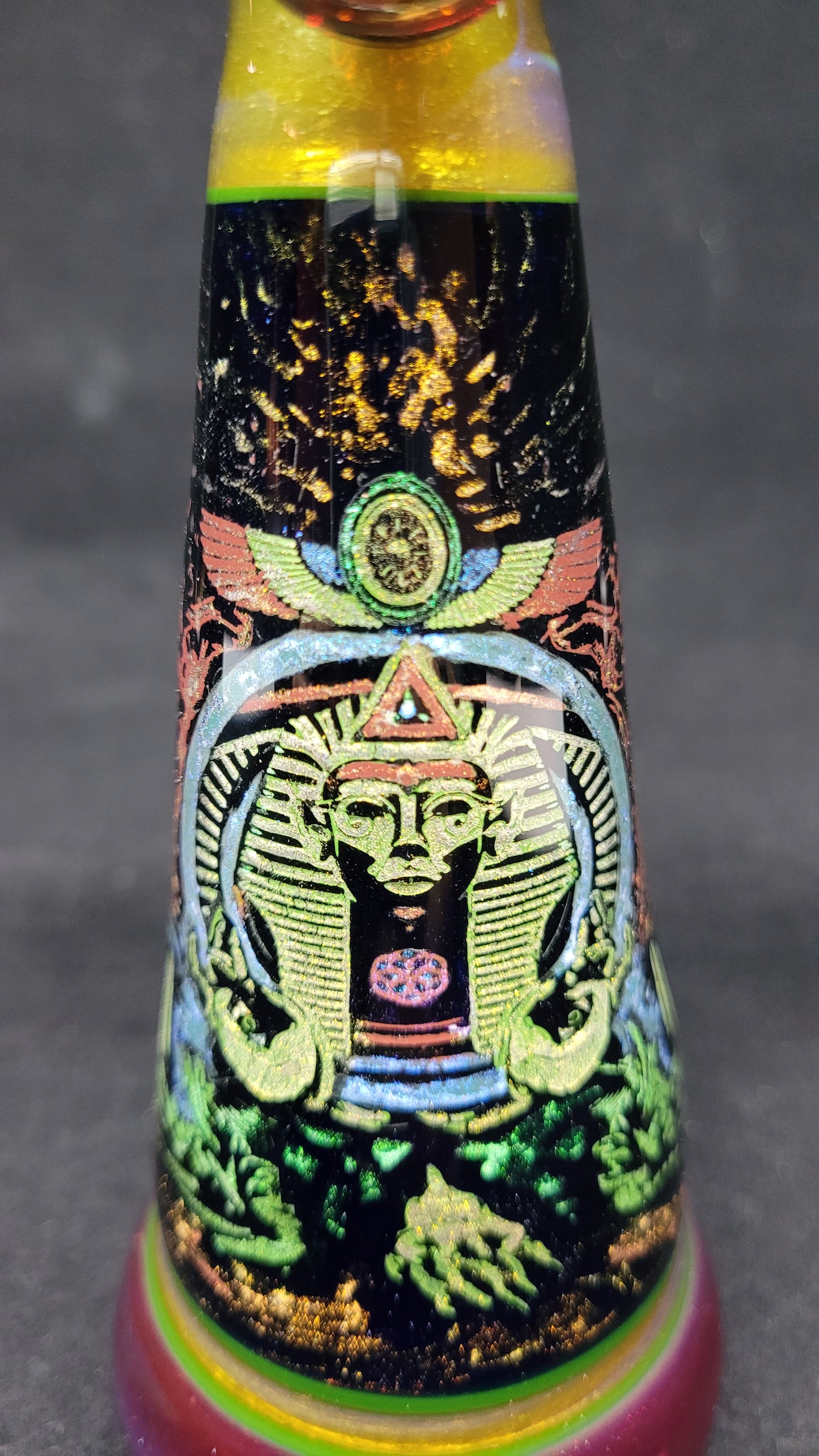 14mm Egyptian Scarab God Mini Tube by Berzerker