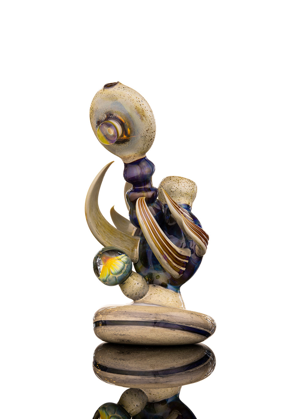 BEARCLAW Honeycomb Winged Bubbler by Bearclaw