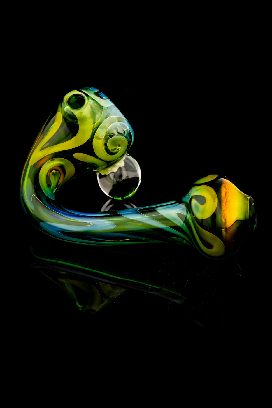 Saxophone Sherlock in Green by Willow and Quinn