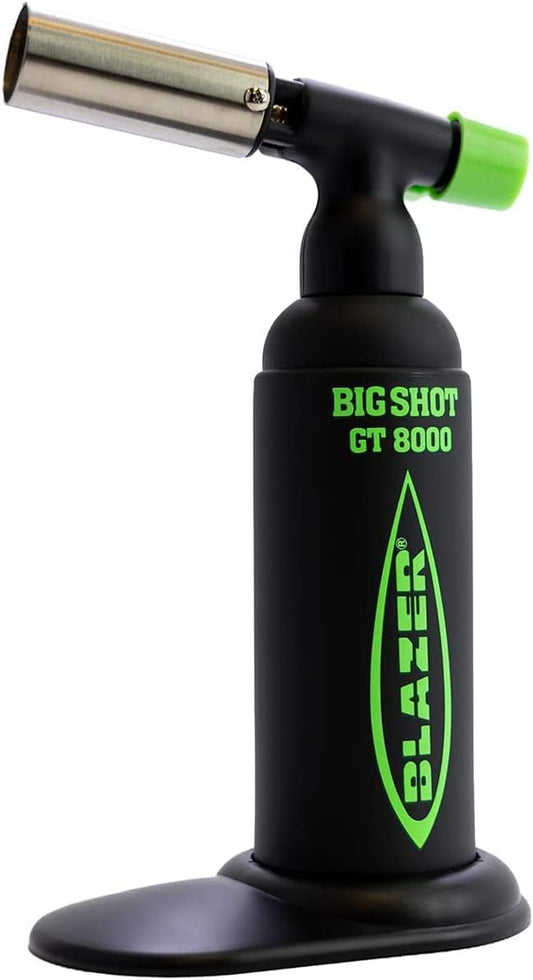 Blazer Big Shot GT 8000 Torch in Limited Edition Green -Glow in the Dark-