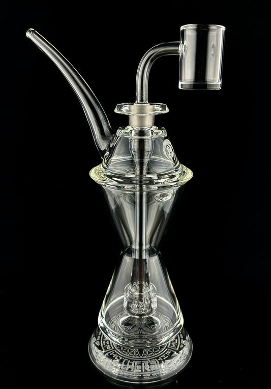 Mothership Glass Torus Nova, Clear. ***Prototype***