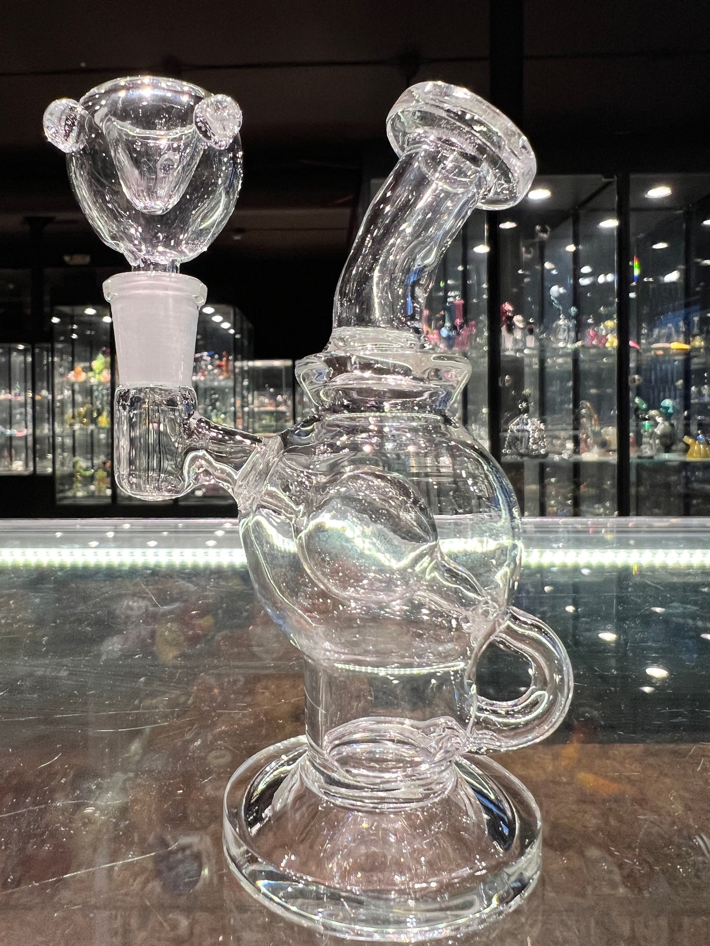 Mini 10MM Ball Style Rig. Choose Bowl or Quartz Banger!