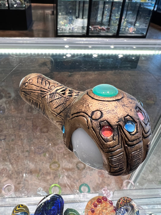 Infinity Power Gauntlet Spoon Pipe