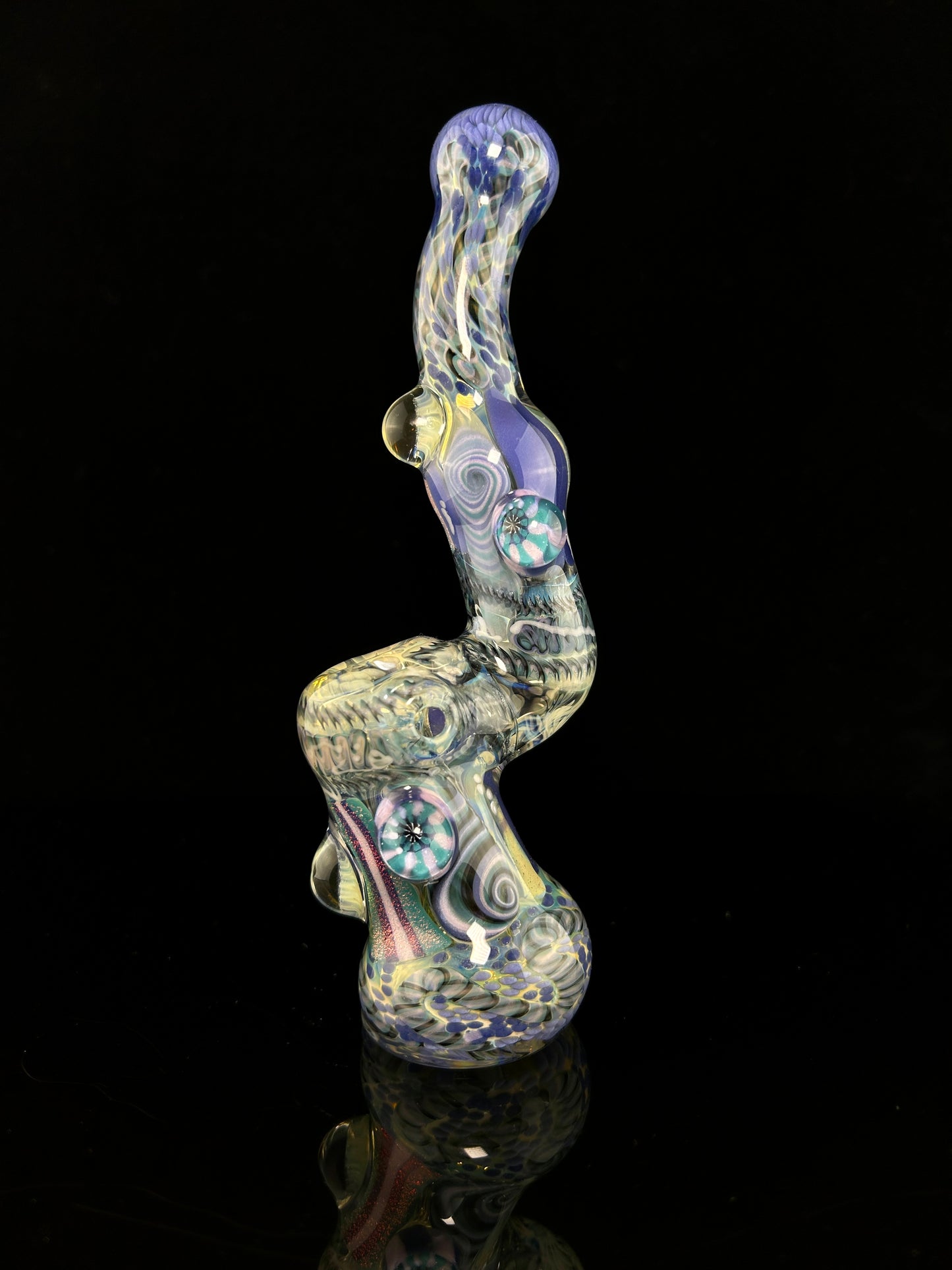 GlassBerry Cupcake Sherlock Bubbler (Multiple Color Options)