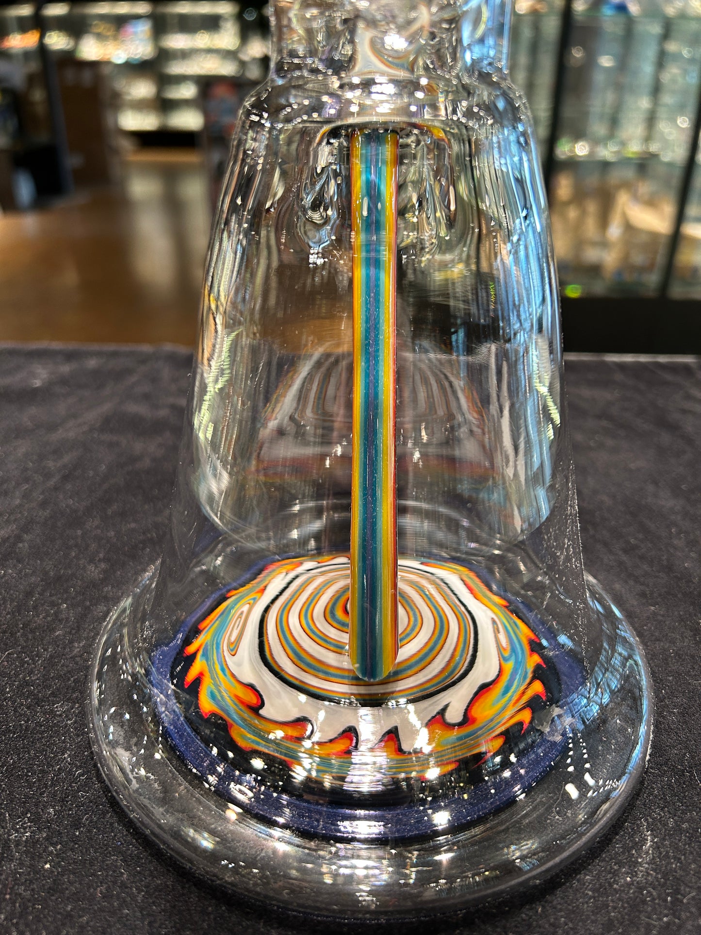 Hedman Headies Worked Beaker with Matching Downstem and Bowl (purple)