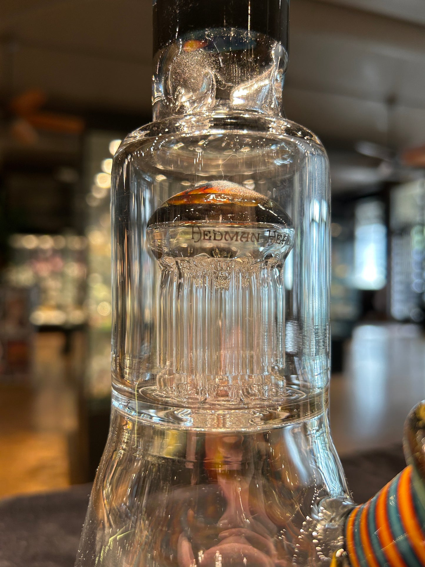Hedman Headies Worked Beaker with Tree Perc