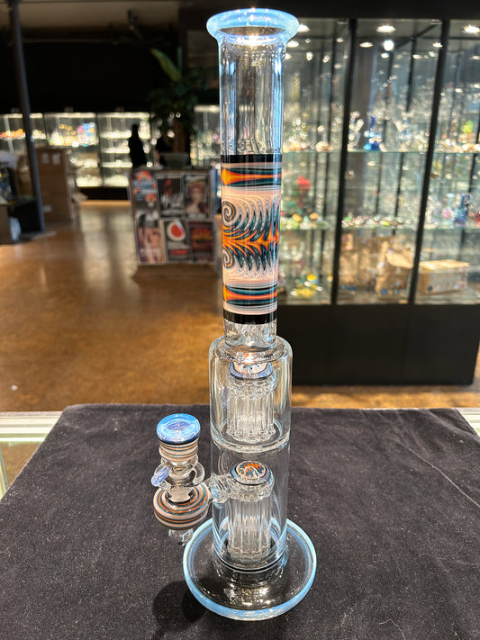 Hedman Headies Worked 10 to 10 arm Tree Perc Tube