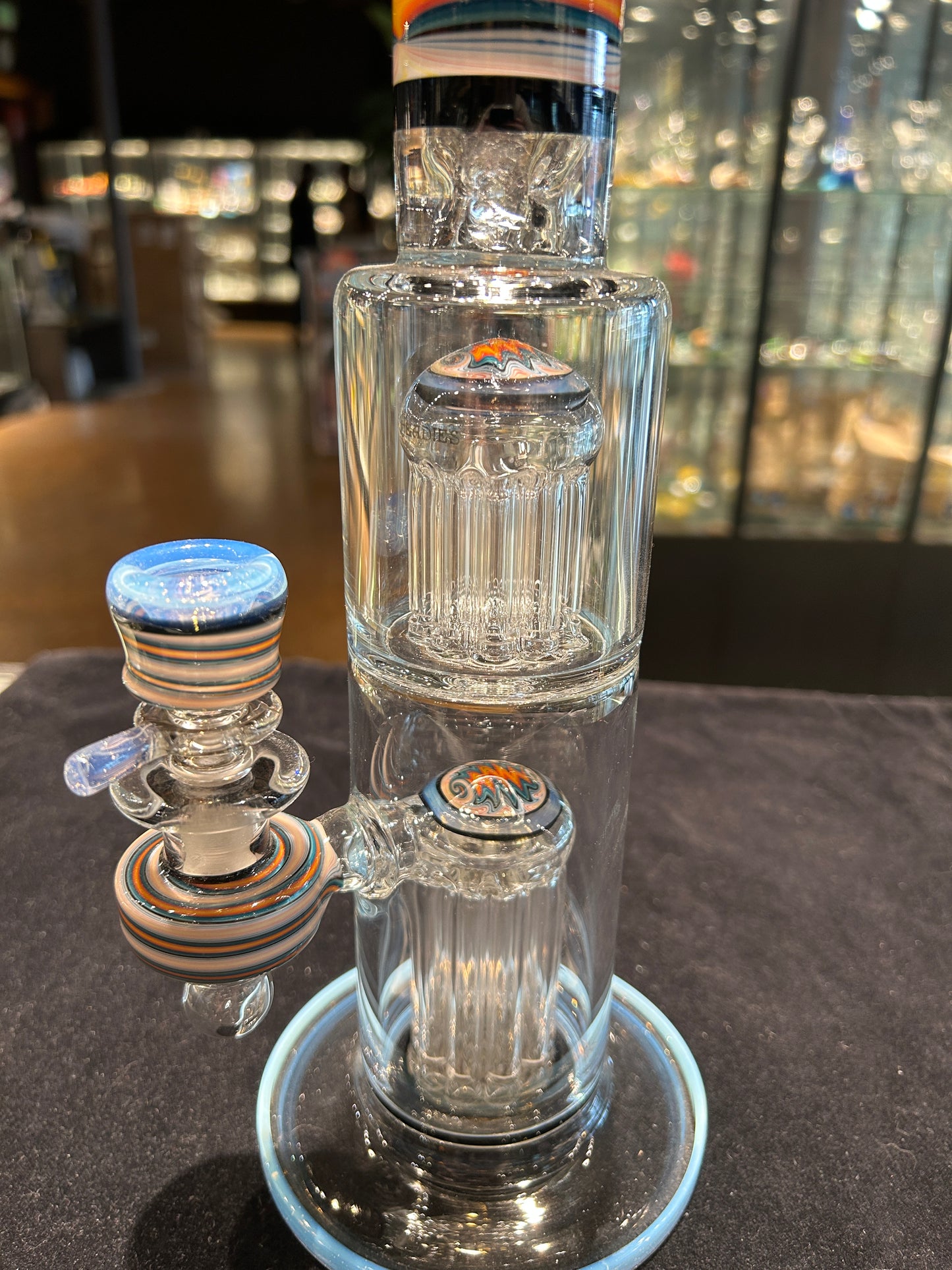 Hedman Headies Worked 10 to 10 arm Tree Perc Tube
