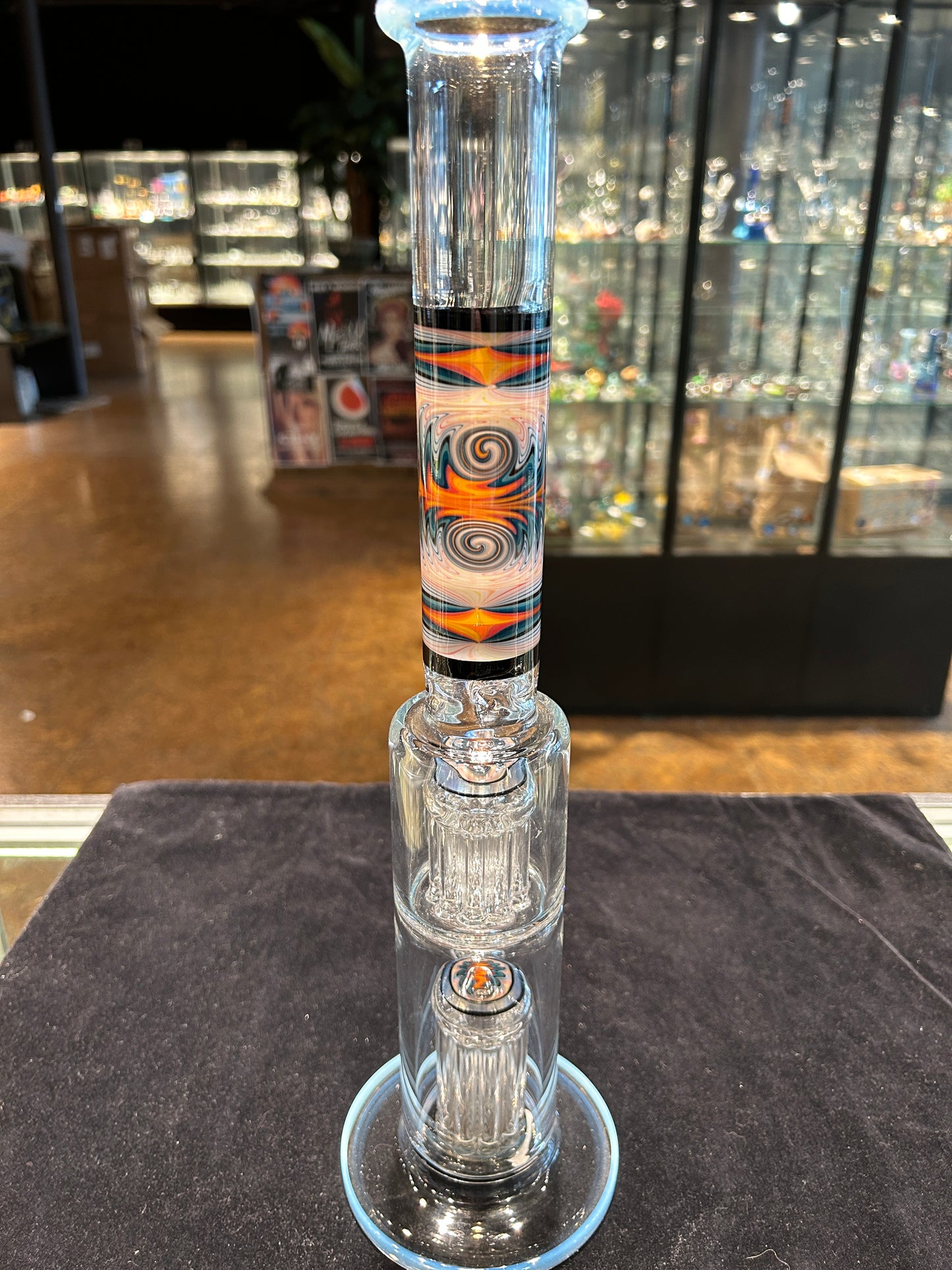 Hedman Headies Worked 10 to 10 arm Tree Perc Tube