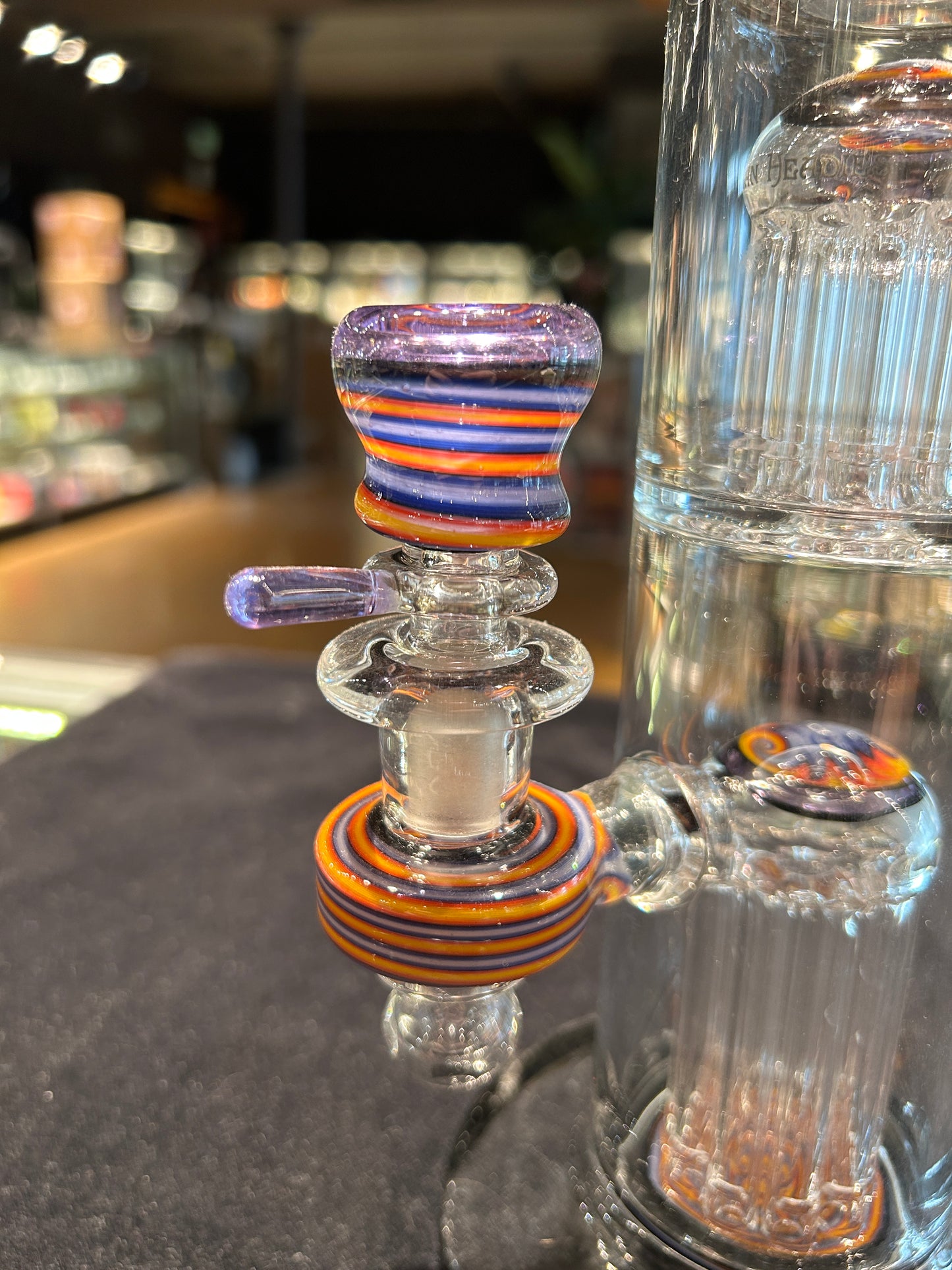 Hedman Headies Worked 10 to 10 arm Tree Perc Tube