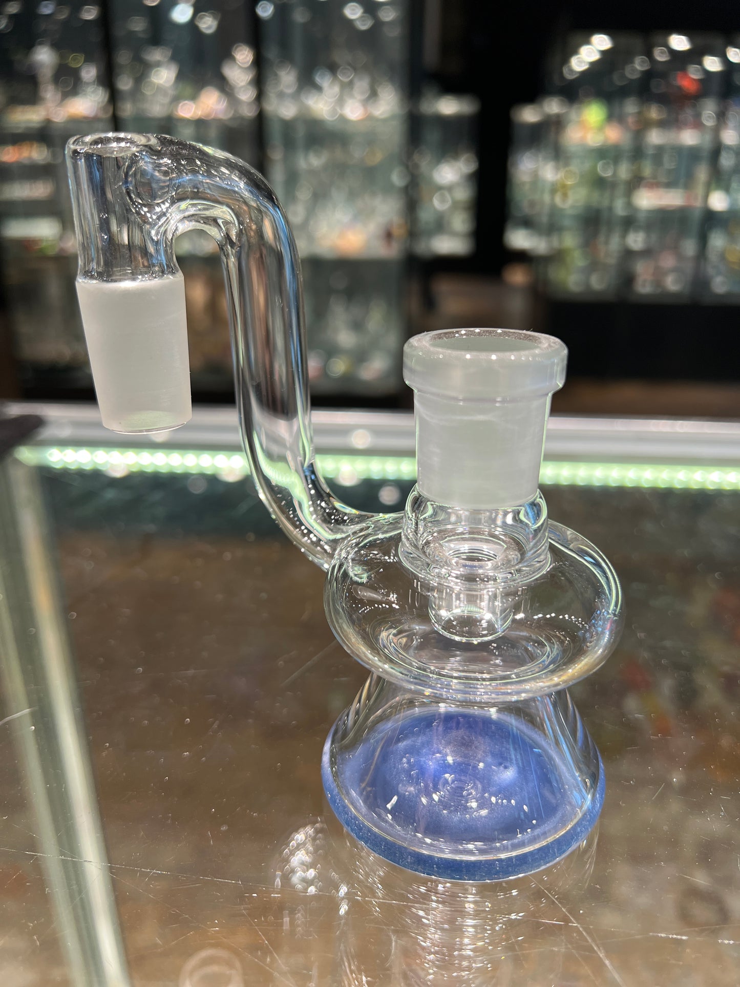 Ill GLASS 19mm Dry Catcher 90 Degree with Color accent