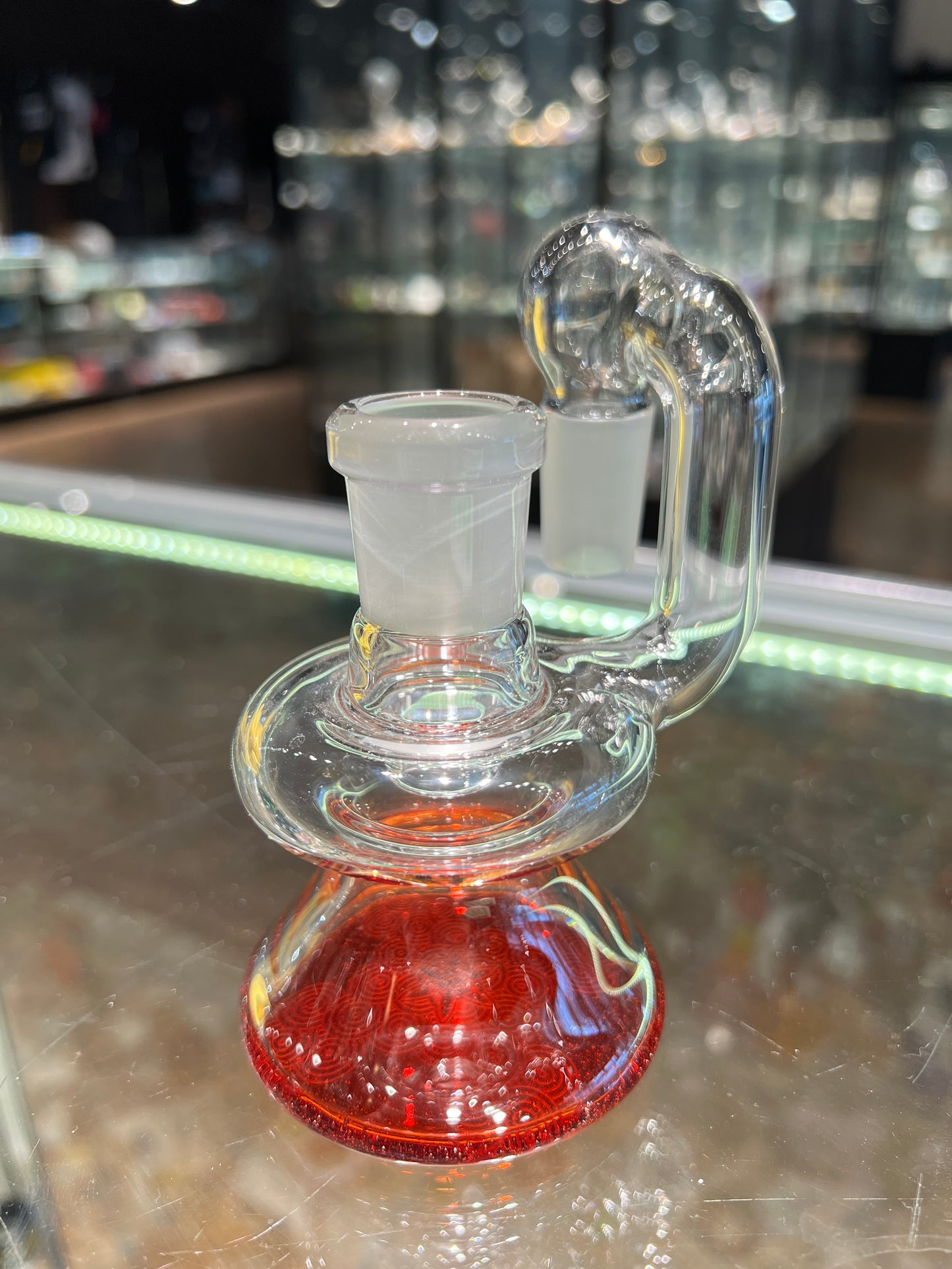 Ill GLASS 19mm Dry Catcher 90 Degree with Color accent