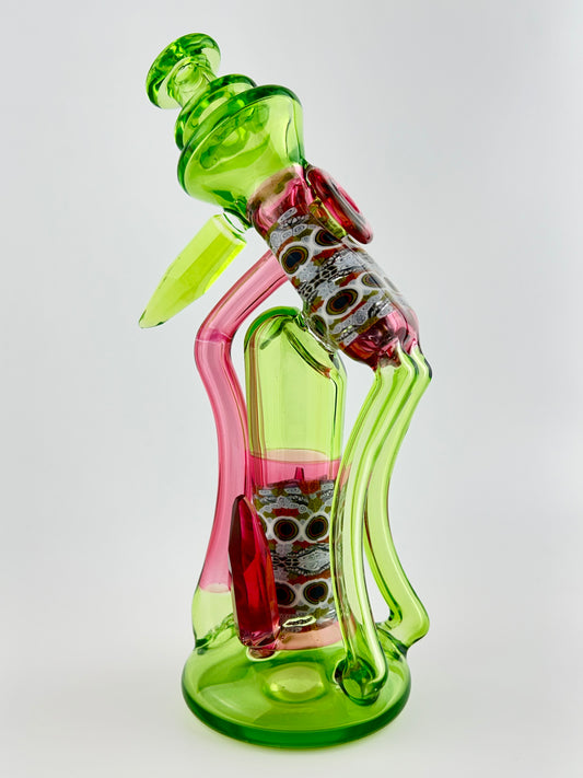 Driver G Dual Drain  Flow Chute Collab with Mattvison Glass