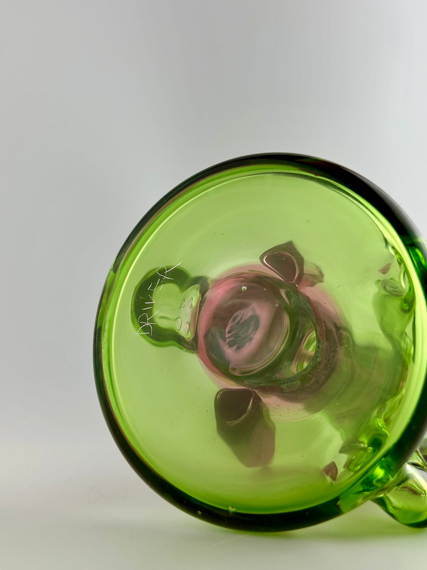 Driver G Dual Drain  Flow Chute Collab with Mattvison Glass