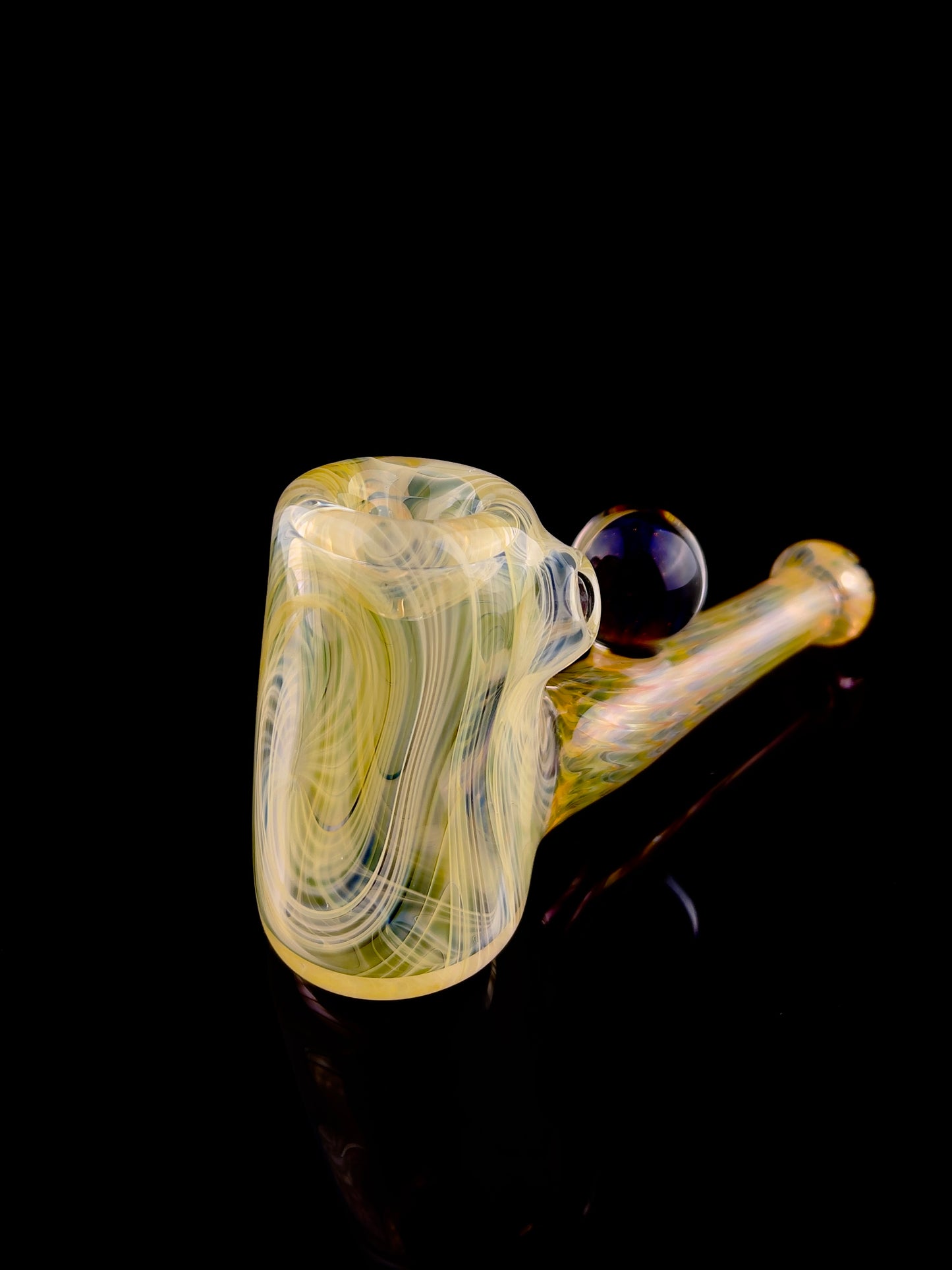 Goodhome Glass 2 section Dry with Implosion marble