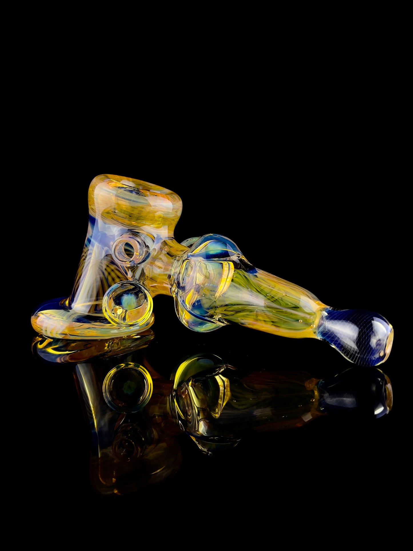Maka B Hammer Fumed with Marble