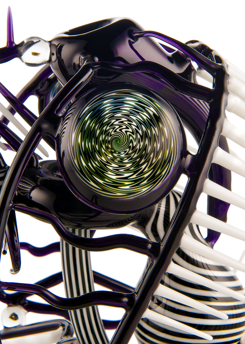 Black and White Angler Fish (Champs Flame-Off 1st Place Winner 2010) by Buck Glass