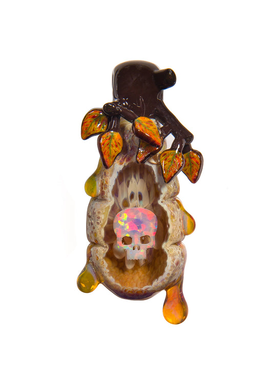 Hive Murrine Pendant #23 by Glasshopper