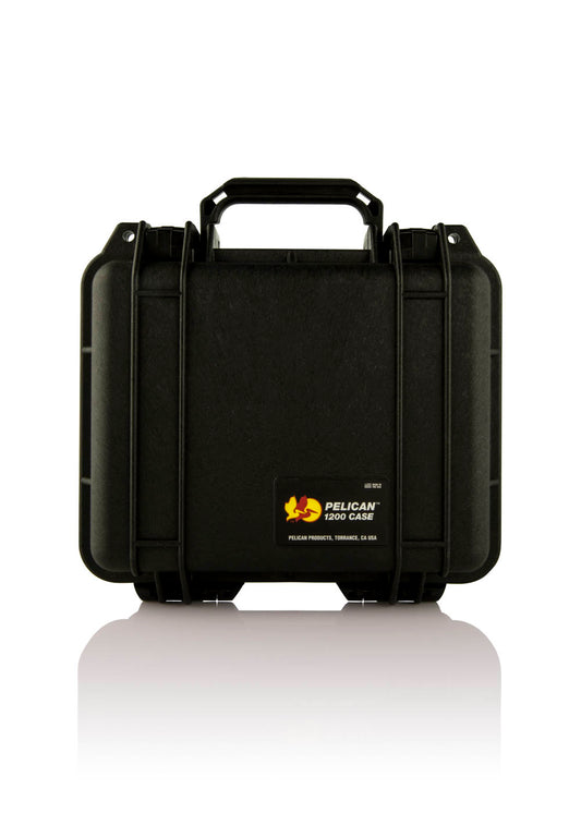 Pelican 1200 10.62 x 9.68 x 4.87 Hard Case in Black with Foam