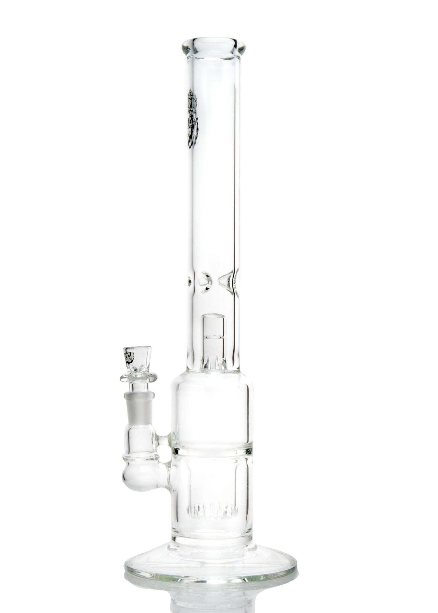 Manifest Glassworks Classic Diffy Cap Stemless with White and Black Logo Tube