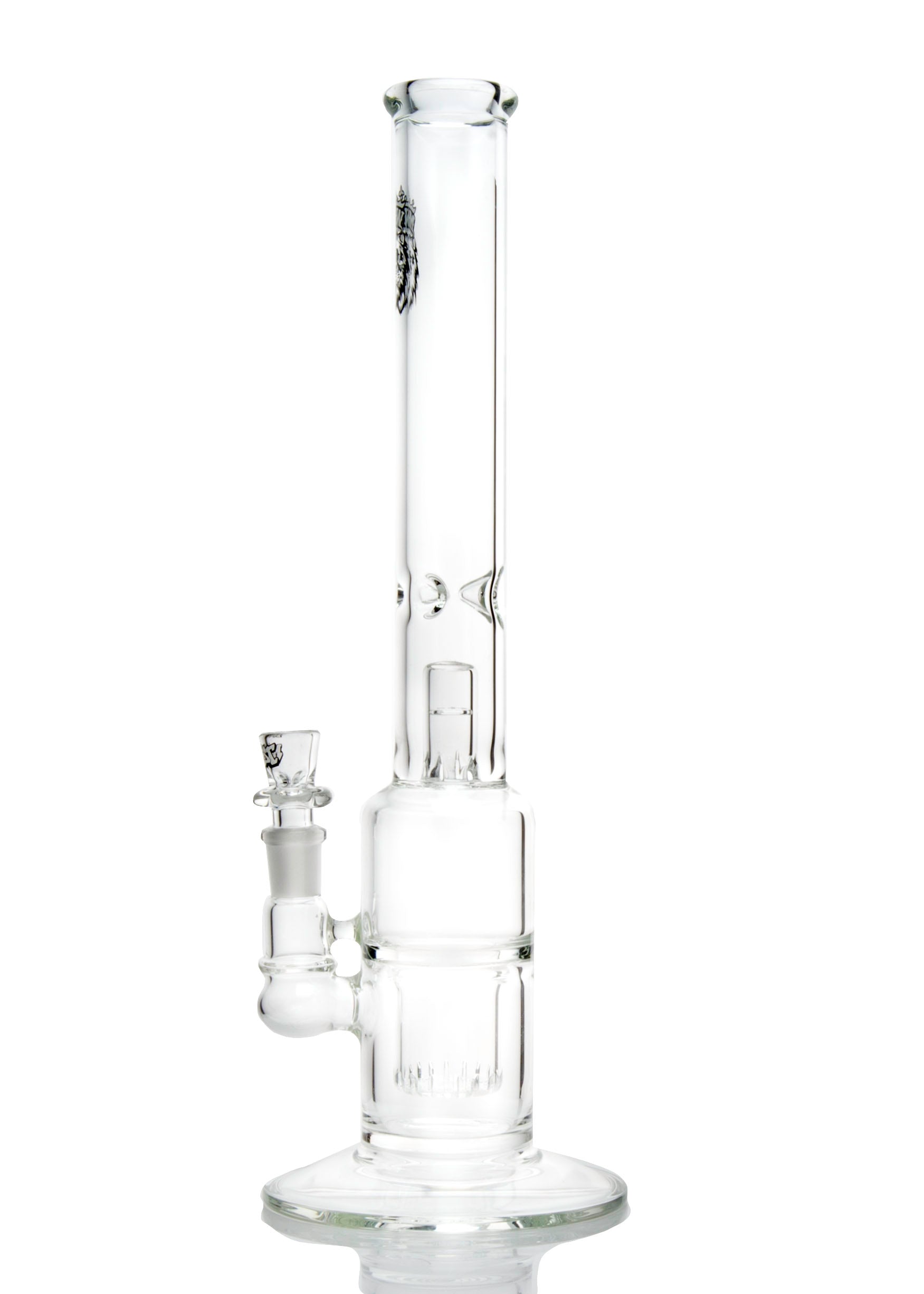 Manifest Glassworks Classic Diffy Cap Stemless with White and Black Logo Tube