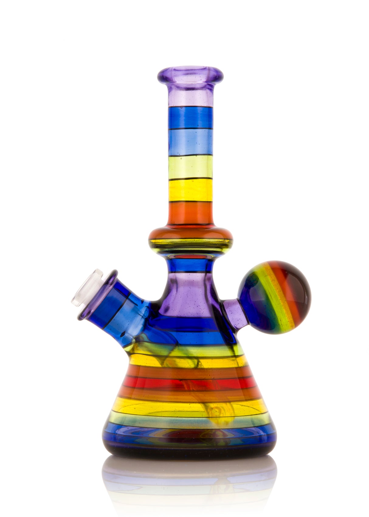 Encalmo Jammer in Purple Rain and Rainbow Mini Vapor Tube by Rone