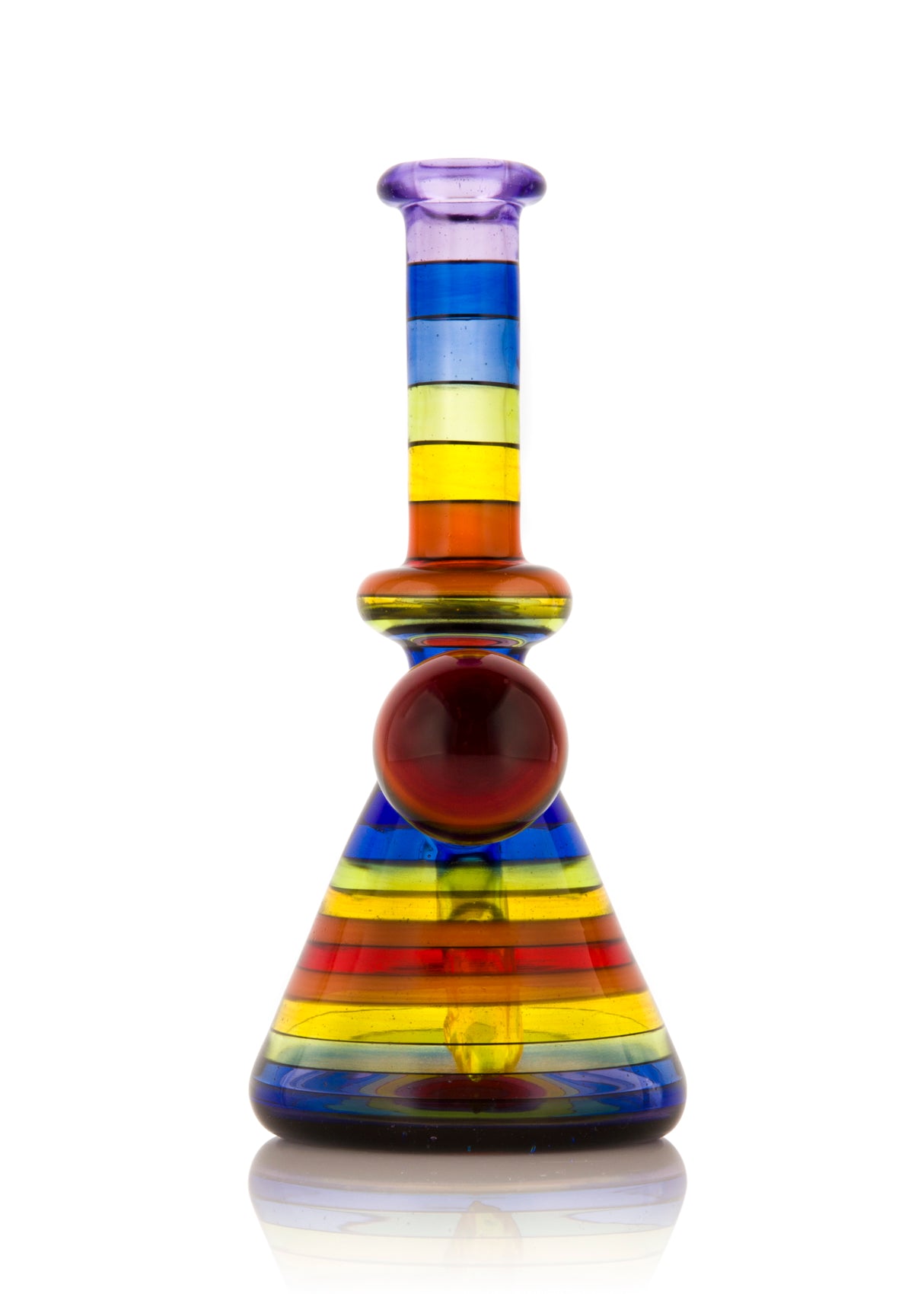 Encalmo Jammer in Purple Rain and Rainbow Mini Vapor Tube by Rone