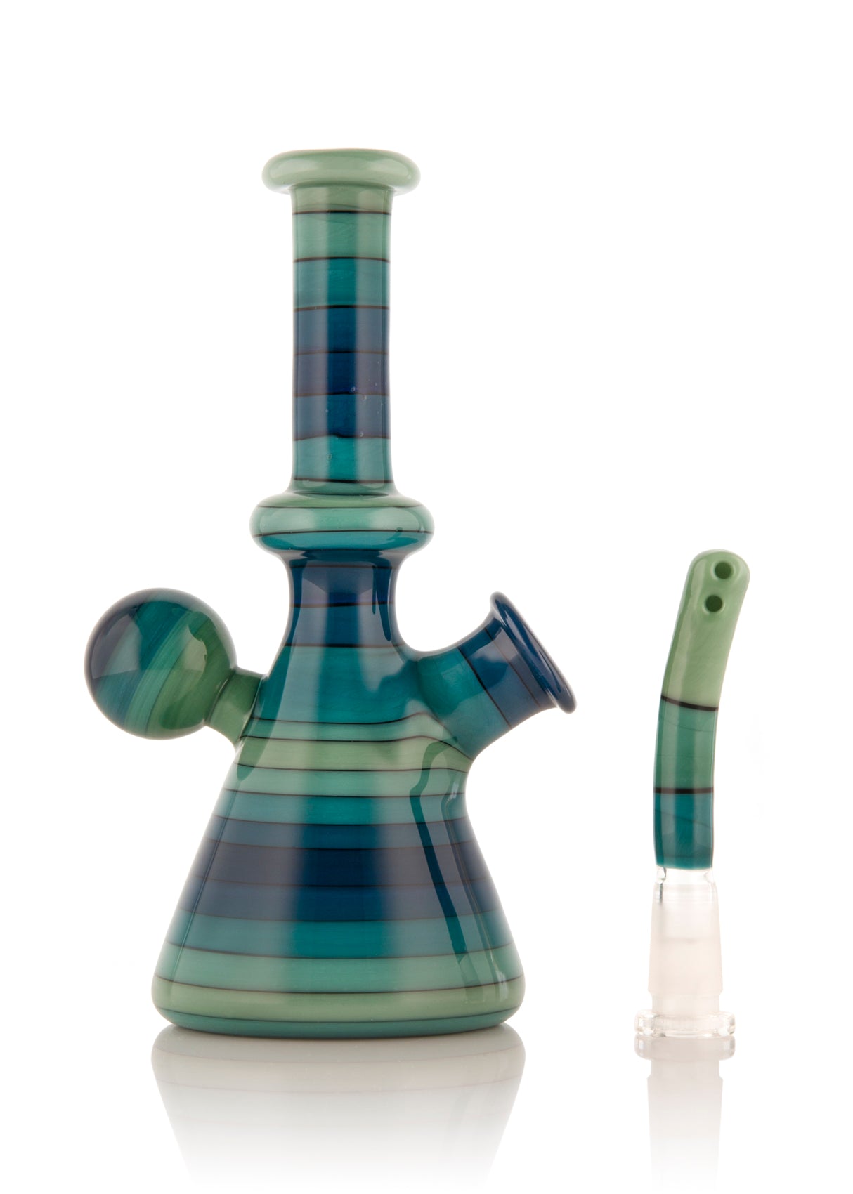 Encalmo Jammer in Aqua and Blue Mini Vapor Tube by Rone