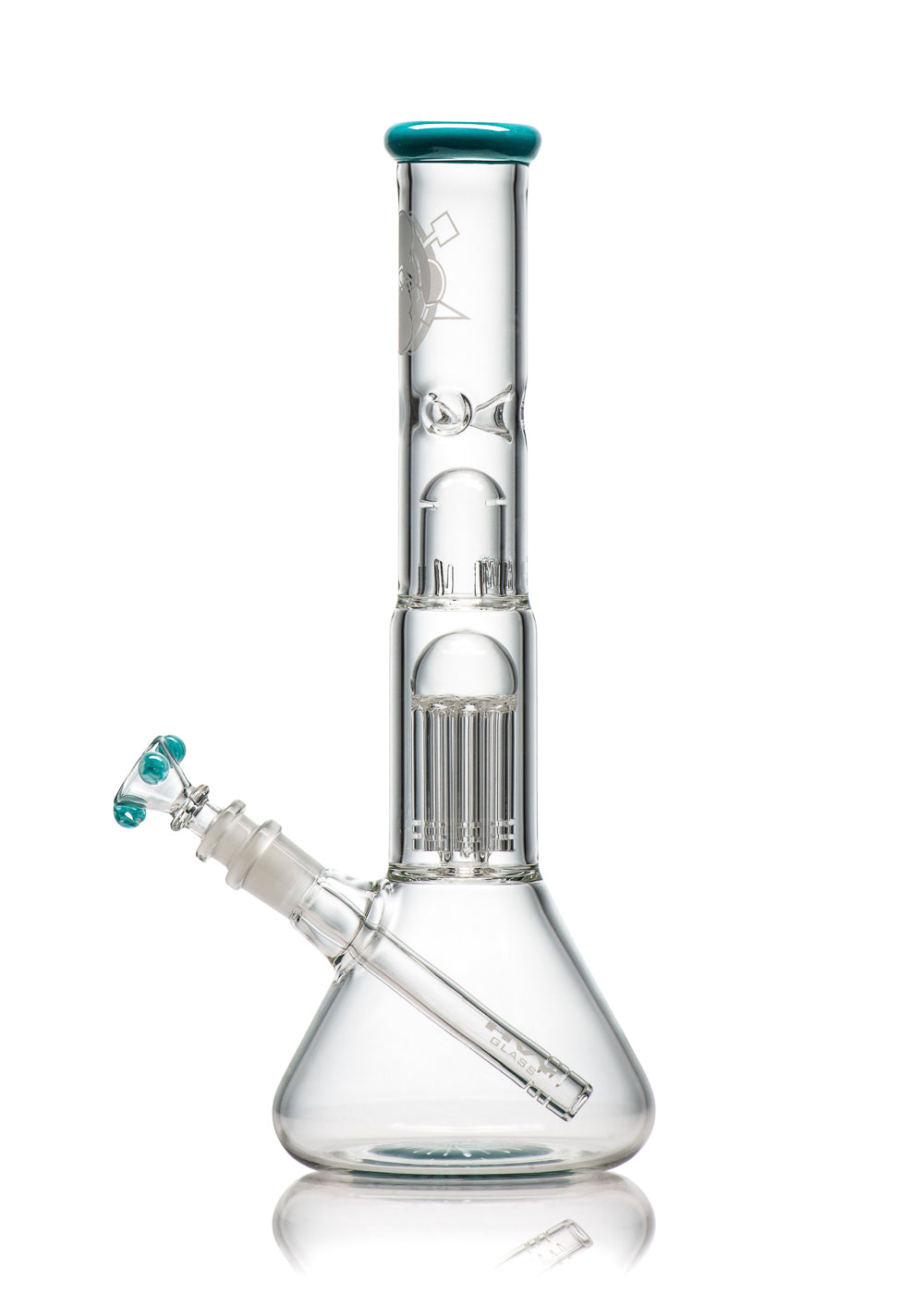 HVY 44/50mm Beaker 8-Arm Tree Teal Tube