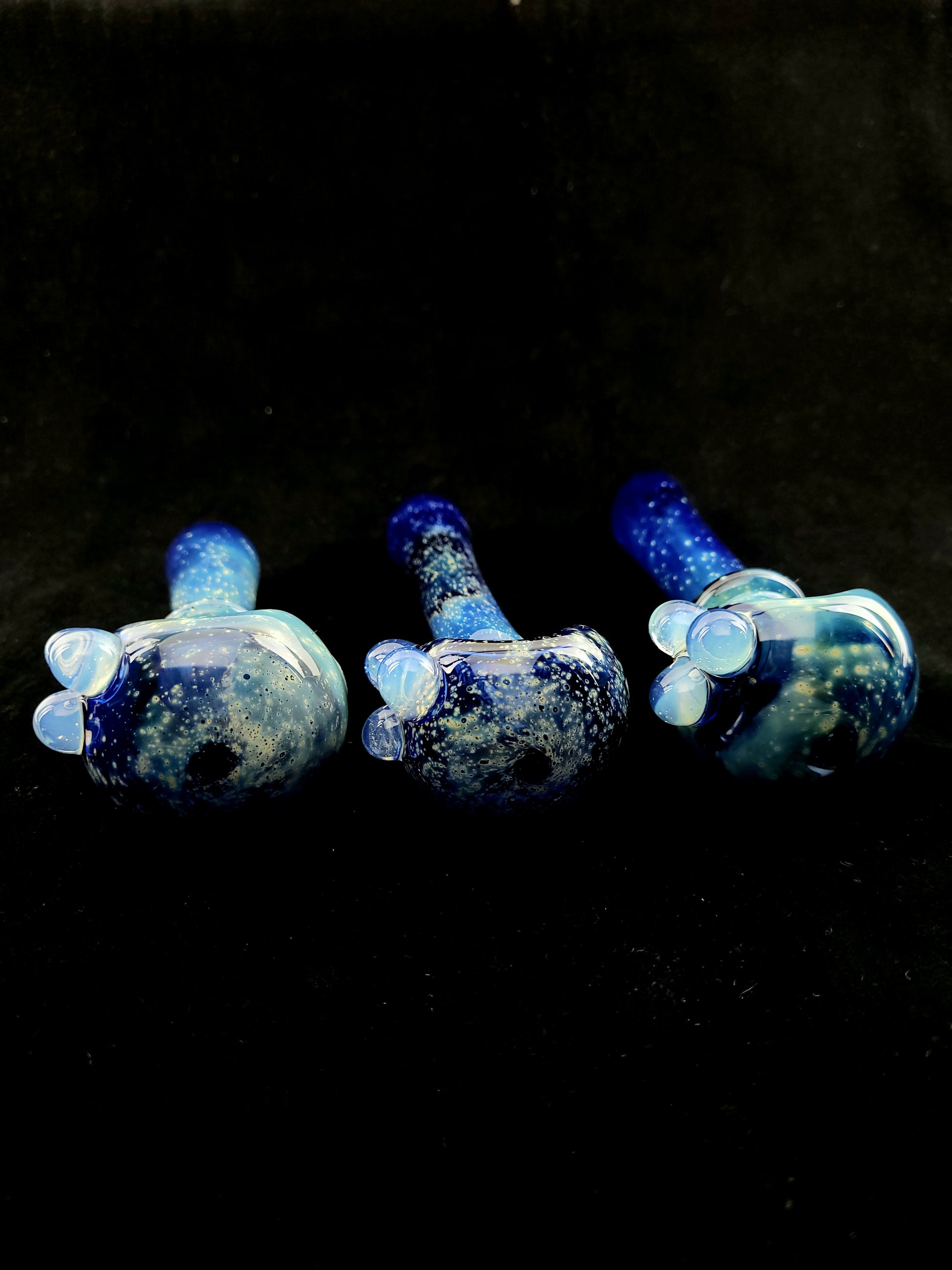Raya Glass Spoon (Moonstone Dots)