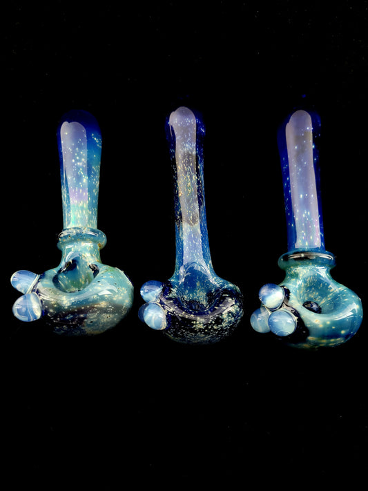 Raya Glass Spoon (Moonstone Dots)