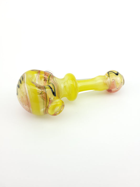 Cowboy Glass Yellow # 2 Spoon HP