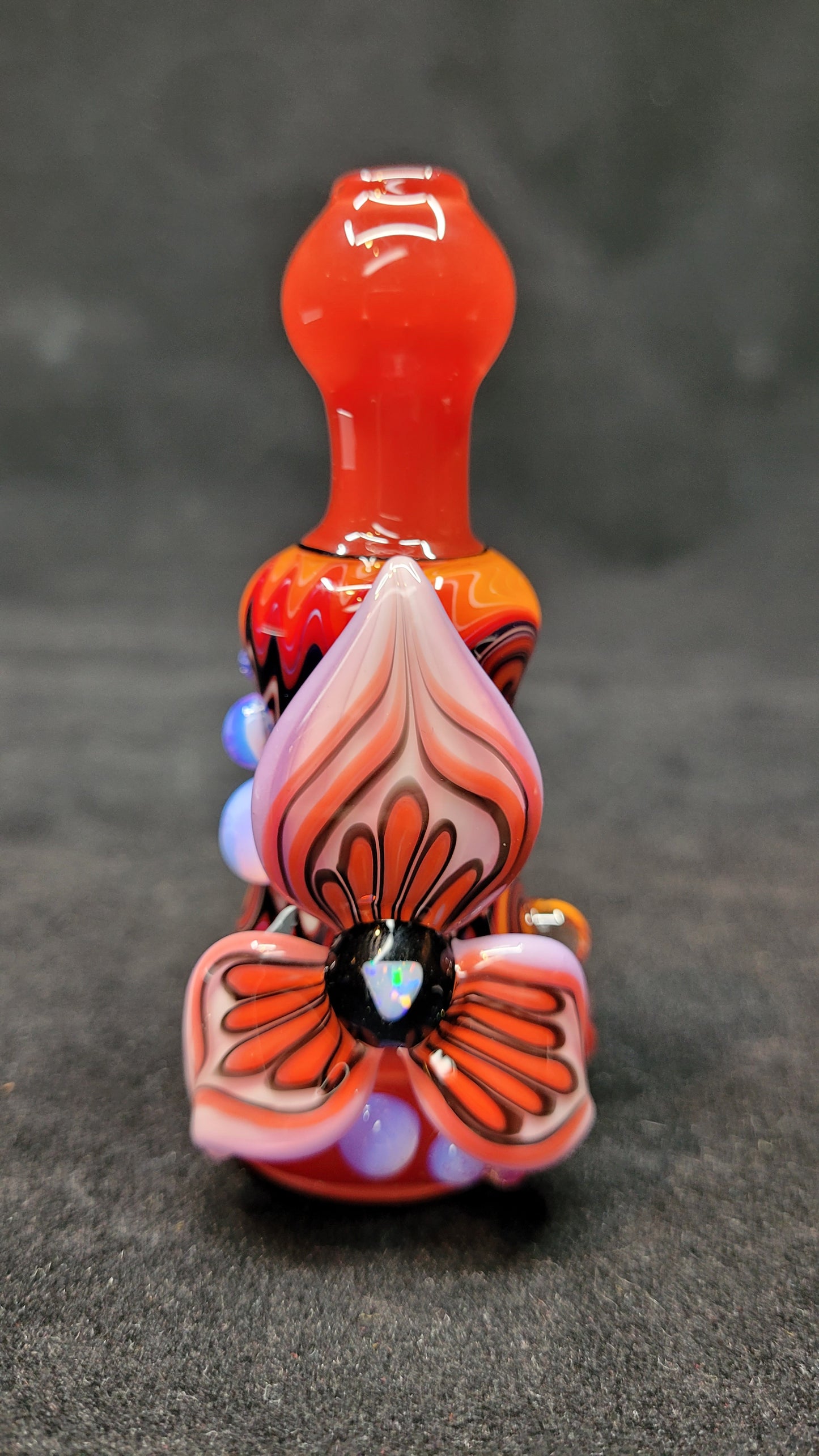 Chillums w/ WigWag, Leaf & Opal by Blossom Glass
