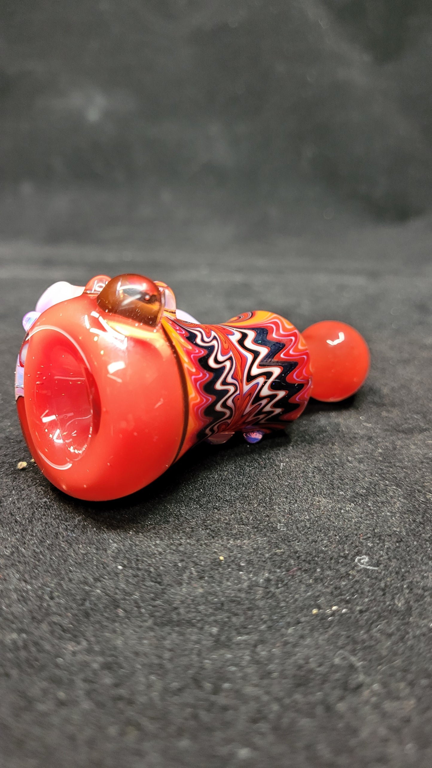 Chillums w/ WigWag, Leaf & Opal by Blossom Glass