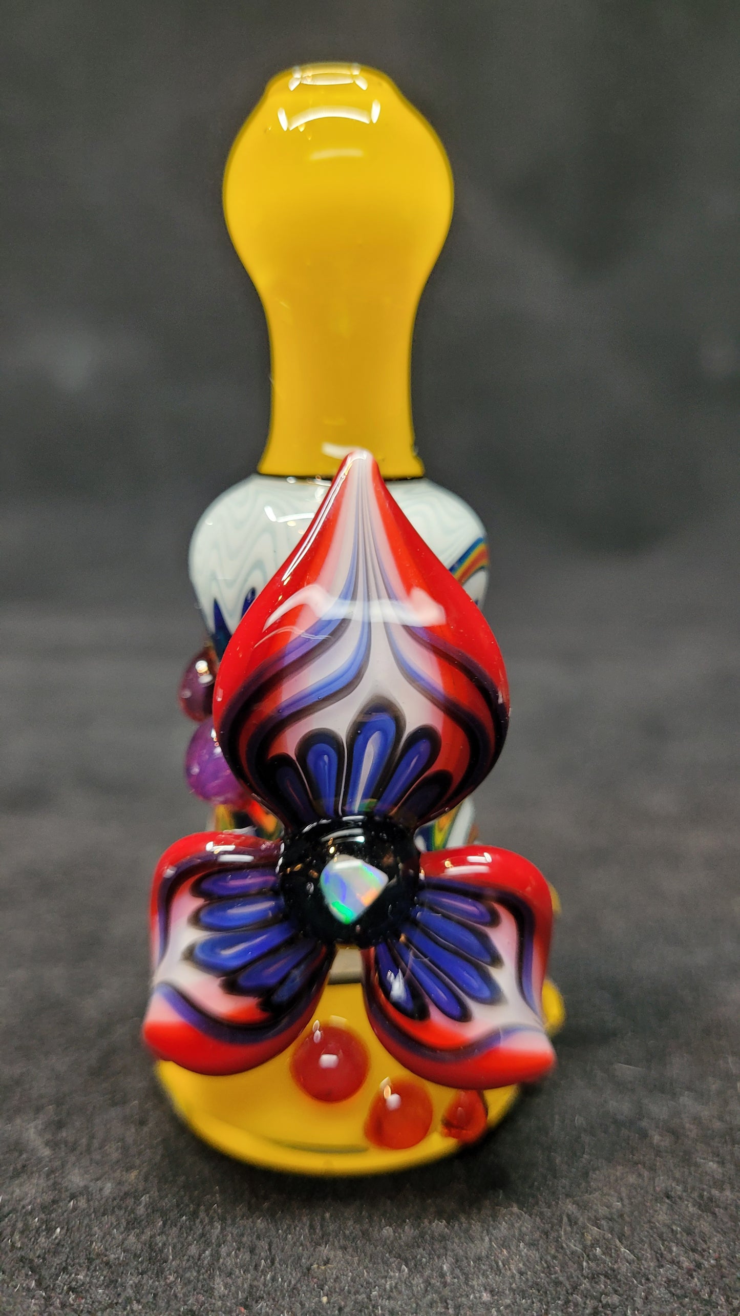 Chillums w/ WigWag, Leaf & Opal by Blossom Glass