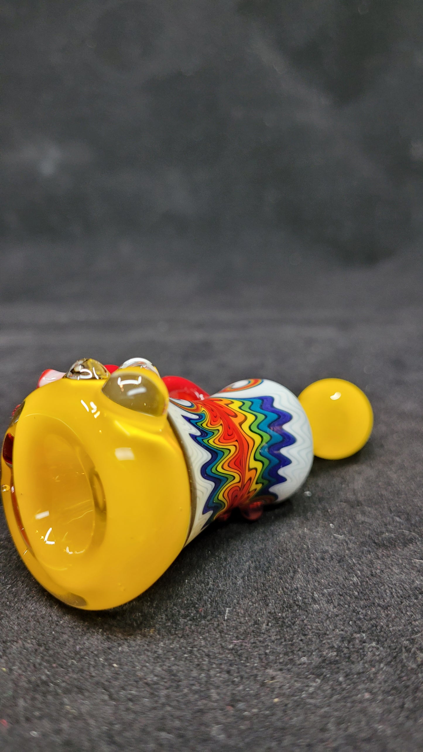 Chillums w/ WigWag, Leaf & Opal by Blossom Glass