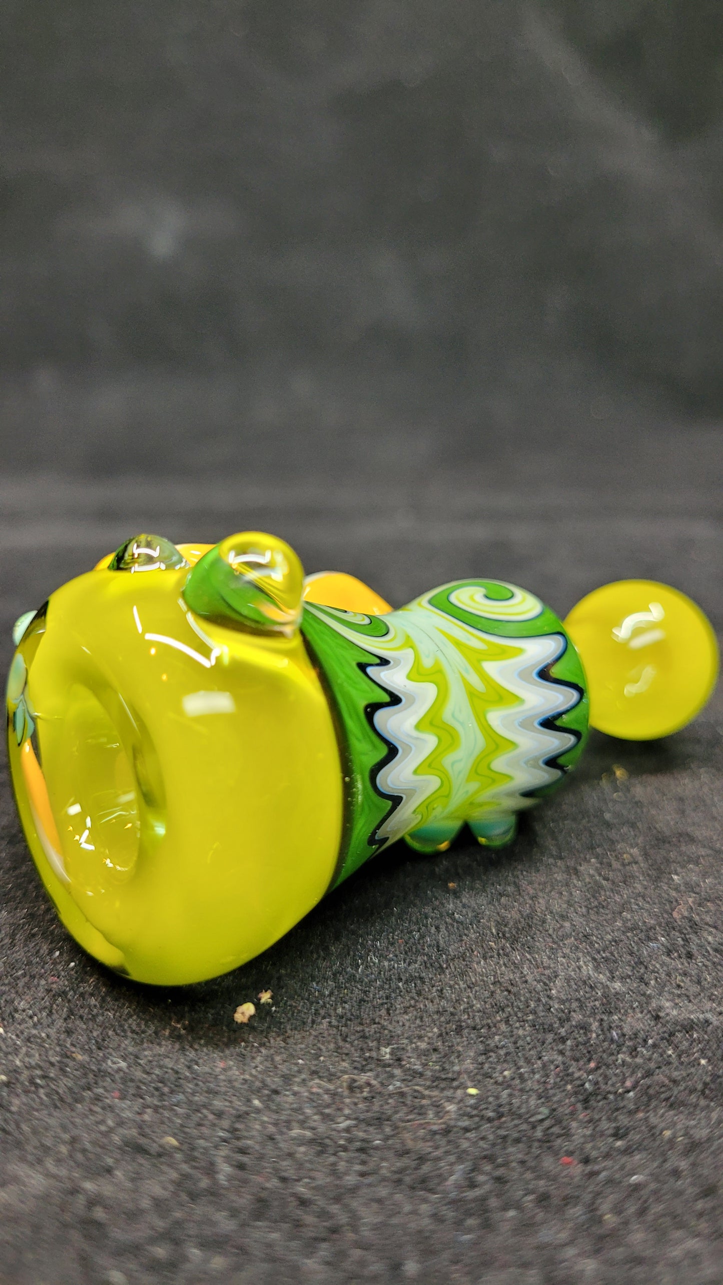 Chillums w/ WigWag, Leaf & Opal by Blossom Glass