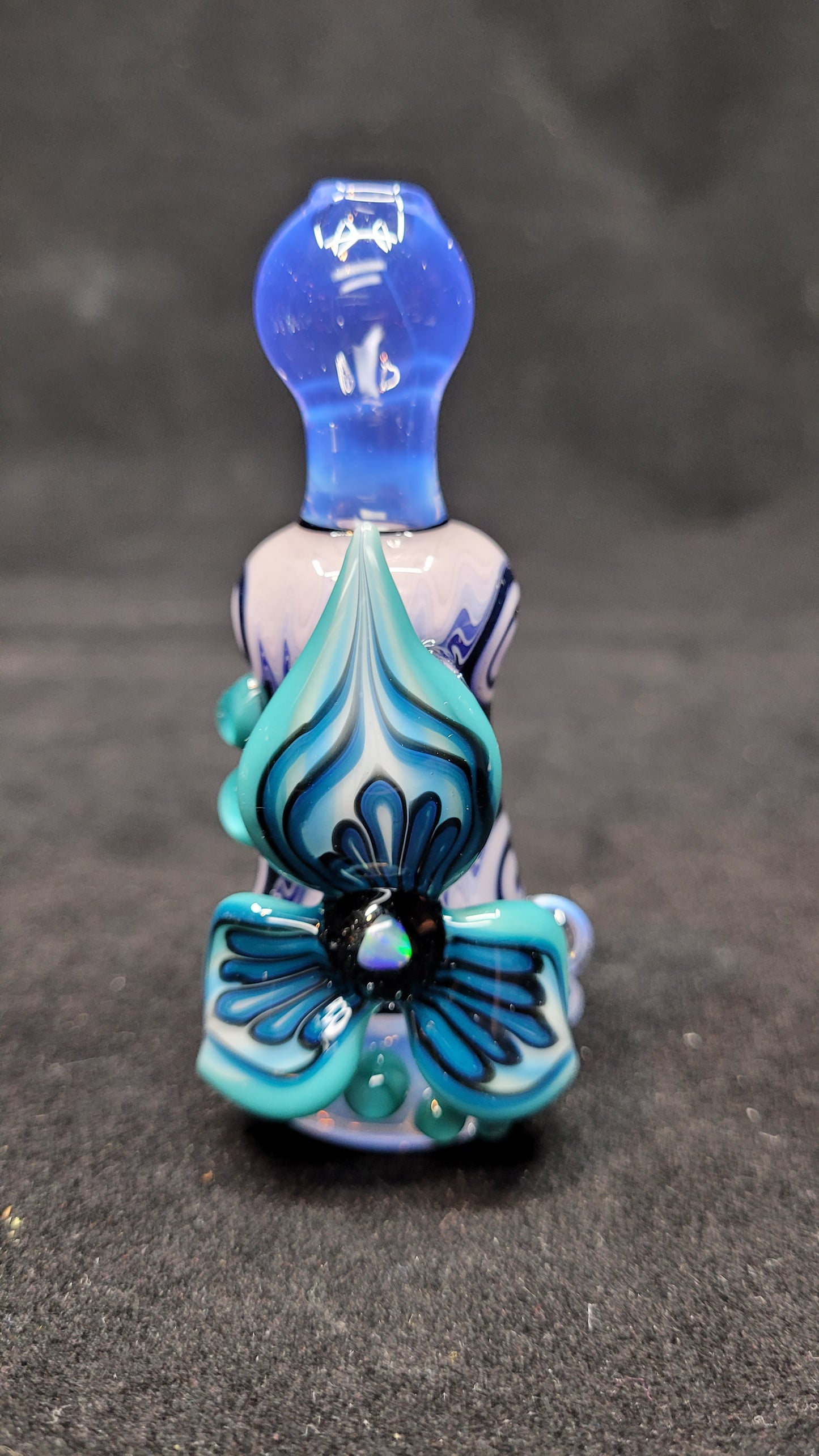 Chillums w/ WigWag, Leaf & Opal by Blossom Glass