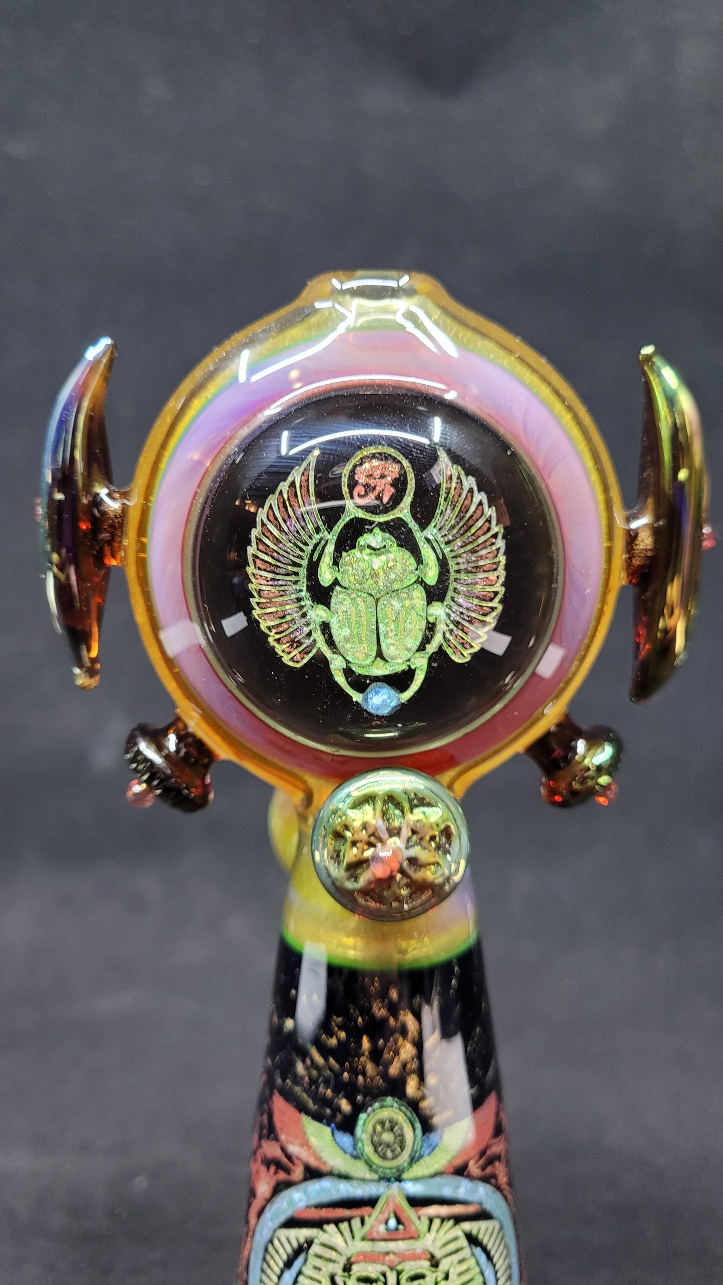 14mm Egyptian Scarab God Mini Tube by Berzerker