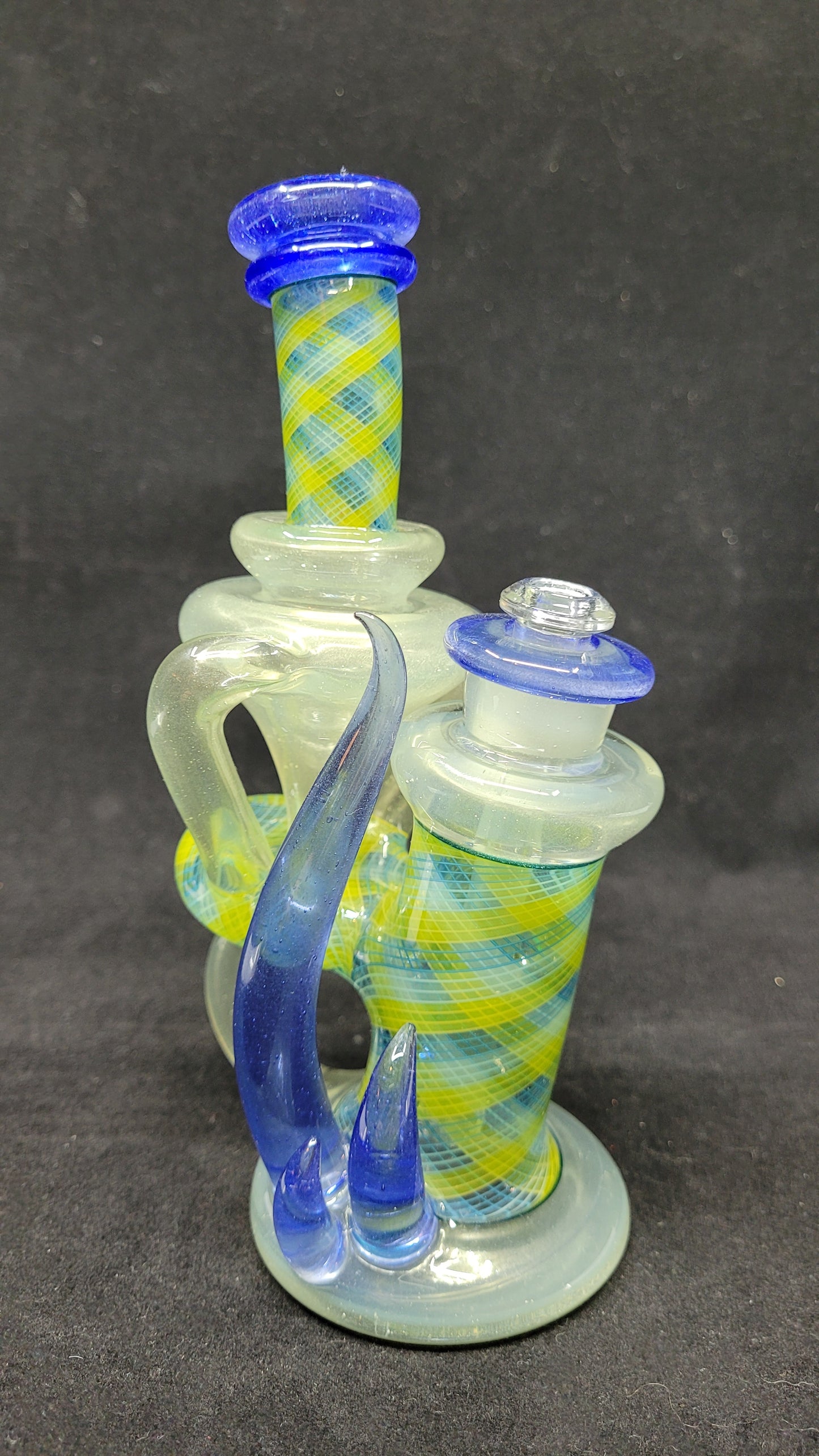 ReBubblers W/ Retti Linework, Horns, Opal, & Marble by CRUX GLASS