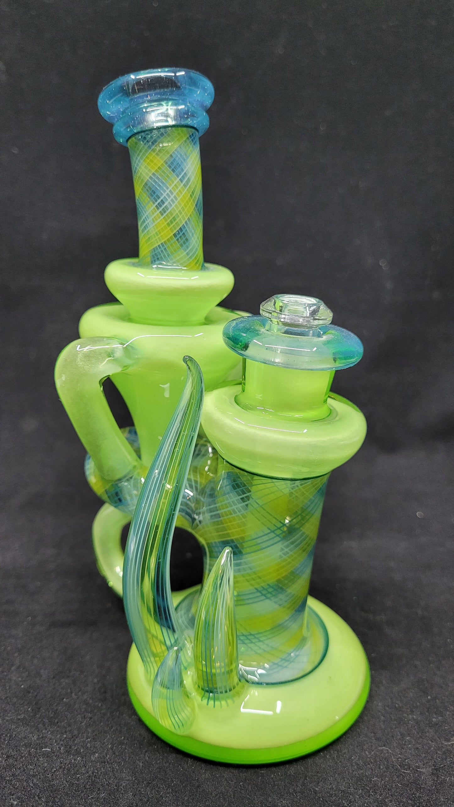 ReBubblers W/ Retti Linework, Horns, Opal, & Marble by CRUX GLASS
