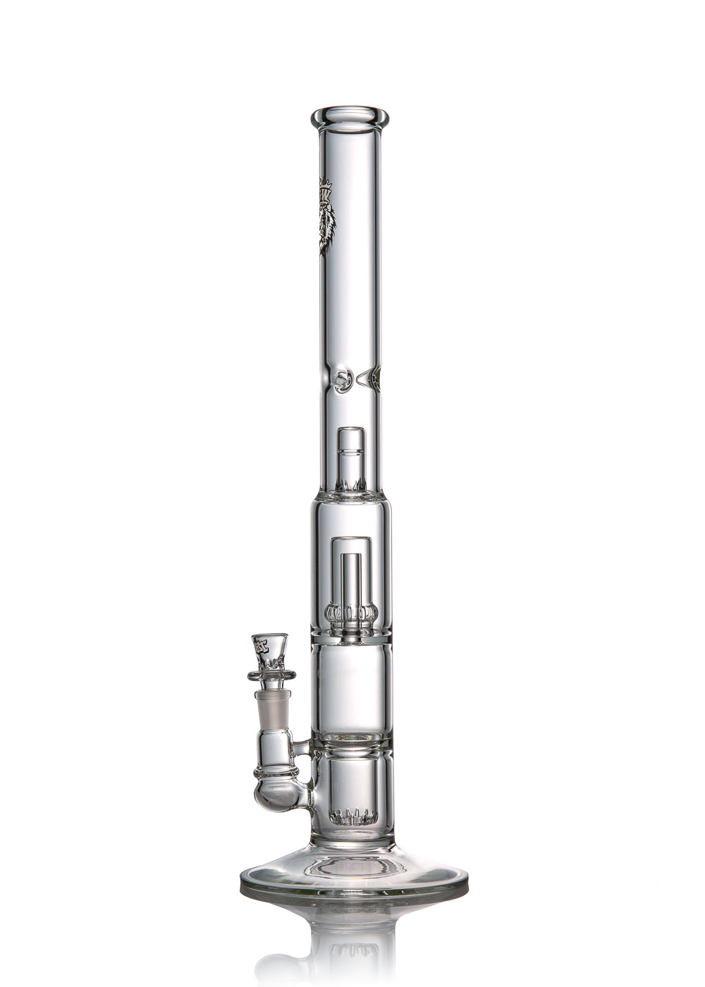 Manifest Glassworks Mini Stemless Diffy Cap to Cirq with Black and White Logo Tube