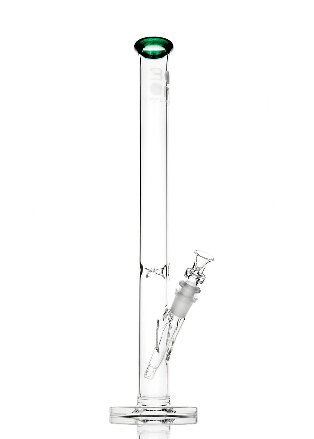 Boom Felazi 40mm Straight 18 Inch Tube with Green Stardust Accent