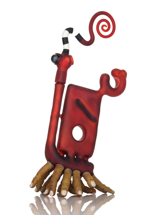 Many Fingers Glass Art Vapor Bubbler