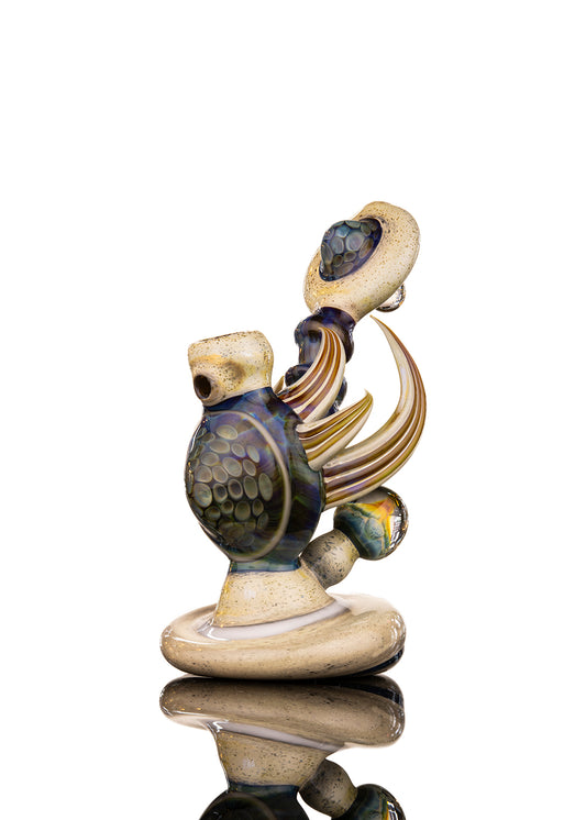 BEARCLAW Honeycomb Winged Bubbler by Bearclaw