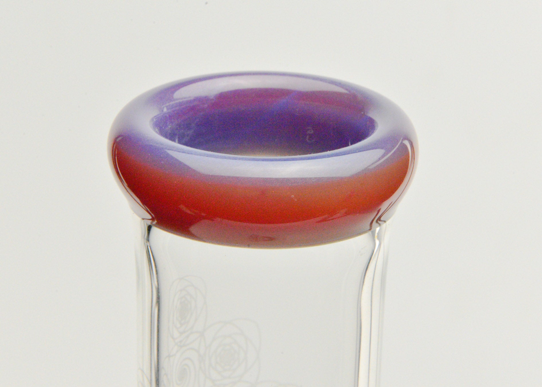 Ill Glass SSK Opalean Over Blue Satin