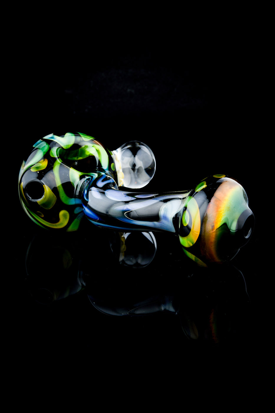 Full Color Zig Zag Spoon in Black by Willow and Quinn