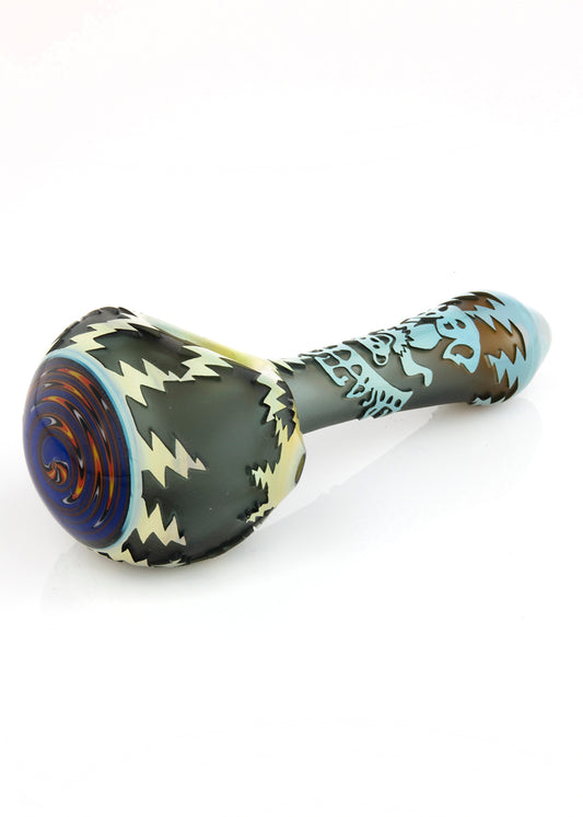 Grateful Dead Color Tubing Wig Wag Spoon #10 by Liberty 503